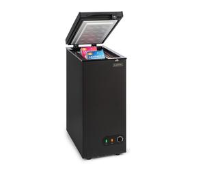 Chest Freezer Fridge 51L Freestanding Compact Mini Freezer Upright Small Freezer