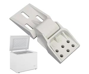 Chest Freezer Hinge - 12.8cm ABS Replacement Bracket, Compact Lid Holder, Durable Fridge Seal, Balanced Opening Mechanism | Universal Rep Accessory