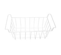 Chest Freezer Organizer Rack Hanging Iron Shelf White Multilevel | Layered Bin for Vegetables and Food, Quick Access and Easy Maintenance, 14.9x8.6x7.8 Inch
