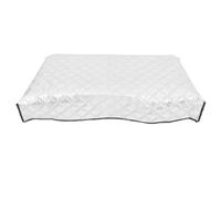 Chest Freezer Protector Cover, Aluminum Foil Oxford Cloth Silver | Thermal Wrap Blanket, Rain Splash Shielding, Easy Cleaning Surface, Garage Storage and Stall Use