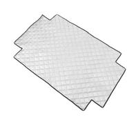 Chest Freezer Topper Mat Freezer Insulation Cover 60x40 Inch | Oxford Cloth and Aluminium Foil, Silver Smooth Surface, Outdoor Stalls