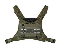 Chest Lice, Running Chest Bust, Vest Training Bag, Outdoor Sports Accessories, Running Pack Multi-Functional Adjustable Touch Card Pack, b, Se référer au descriptif, Refer to description
