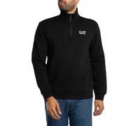 Chest Logo 1/4 Zip Sweatshirt Black XXL