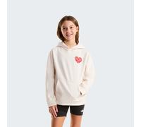 The North Face - Girl's Brand Proud Relaxed Hoodie - Hoodie size XL, white
