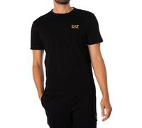 EA7 for man. 8NPT25_PJVPZ Logo T-shirt black (XXL), Casual, Cotton, Short sleeve