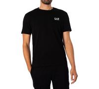 EA7 for man. 8NPT25_PJVPZ Core Identity short sleeve T-shirt in Pima cotton black (XL), Casual, Sport, Multisport