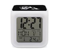 Chest Muscles Gorilla Alarm Clock 7 Color Digital Alarm Clock For Women Men Gift