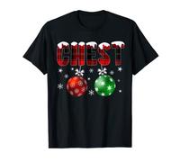 Chest Nuts Matching Chestnuts Christmas Couple Costume Chest T-Shirt