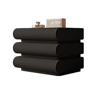 Chest of Drawers Bedside table with 3 drawers, solid wood bedside table with storage space for bedroom, children's room, living room