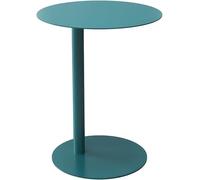Chest of Drawers C-shaped side table, round, Scandinavian design, small coffee table for the home, mini corner table, 40.6 cm L x 40.6 cm W x 50.8 cm H, dark green