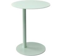 Chest of Drawers C-shaped side table, round, Scandinavian design, small coffee table for the home, mini corner table, 40.6 cm L x 40.6 cm W x 50.8 cm H, dark green