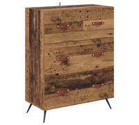 Chest of Drawers File Cabinet Sideboard Office Cabinet Engineered Wood vidaXL