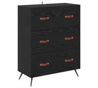 Chest of Drawers File Cabinet Sideboard Office Cabinet Engineered Wood vidaXL