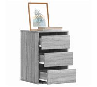 Chest of Drawers Grey Sonoma 40x41x58cm Engineered Wood Multiple Drawers Bedroom
