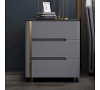 Chest of Drawers Nightstand with 2/3 drawers - Lightweight luxury design, medium-density fiberboard, space-saving cabinet for the bedroom