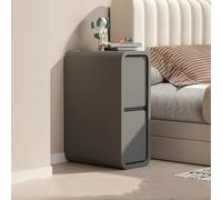 Chest of Drawers Nightstand with concealed handles and silent steel rails, no assembly required, for bedrooms and living rooms