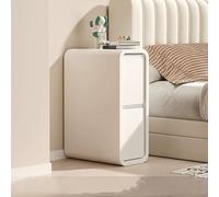 Chest of Drawers Nightstand with concealed handles and silent steel rails, no assembly required, for bedrooms and living rooms