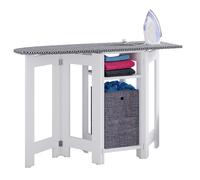 chest of drawers sideboard ironing board Bigalos White