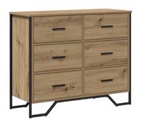 Modern 6 Drawer Chest of Drawers Storage Bedroom Living Room Cabinet Cupboard