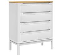 Chest of Drawers Storage Drawers Cabinet Sideboard Solid Wood Pine vidaXL