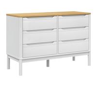 Chest of Drawers Storage Drawers Cabinet Sideboard Solid Wood Pine vidaXL