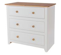 Core Products Felka 3 Drawer Chest, White