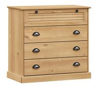 Chest of Drawers Wooden Sideboard Storage Cabinet VIGO Solid Wood Pine vidaXL