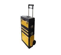 Chest Outdoor Toolbox Three-layer Combination Storage Box With Wheel Drawers Tool Cart Easy Access
