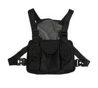 Chest Pack for Men - Running Chest Rig,Adjustable Shoulder Straps Multiple Pockets for Ample Storage Runner Fishing Outdoor