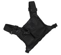 Chest Pocket Pack for Two Way Radios with Adjustable Strap Durable Accessory Pouch for Mountain Rescue and Workshops