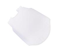 Chest Protector Vest for Kickboxing Training XS White | Polyester Build, Anti Collision Coverage, Thai Boxing Use, Sizes XS to Xl for Growing Boys