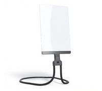 Chest Rest Magnifier, Neck Wear Visual Aid, 4X Magnifying Glass, Detachable Design with Flexible Neck Cord, for Reading, Repair, Sewing, Jewelry Making, Black