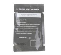 Chest Seal Vented Medically Patches Emergencies Trauma Sticker Emergencies Tool Dressing Bandages Portable Square Dressing Bandages