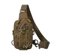 Chest Sling Bag - 32cm Lightweight Travel Pouch, Adjustable Zipper Pack, Compact Storages Bags | Durable for Phones Keys Wallet Water Bottle Cycling Running Hiking