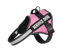Chest Strap Dog Towing Rope Vest Medium And Large Dog Border Collie Golden Hair Bucket Explosion Proof Flushing Dog Harness(Pink,XS)