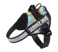 Chest Strap Dog Towing Rope Vest Medium And Large Dog Border Collie Golden Hair Bucket Explosion Proof Flushing Dog Harness(Diamond camouflage,XS)