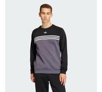 CHEST STRIPES CREWNECK SWEATSHIRT