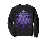 Chestahedron Metatron Cube Sacred Geometry Spiritual Yoga Sweatshirt