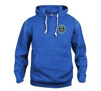 Chester 1974-1983 Retro Football Hoodie Embroidered Logo Royal Blue