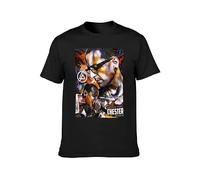 Chester Bennington Musician Actor Vocals Linkin Park Unisex T-Shirt Printed Tee Graphic Top Men Black Shirt M