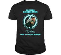 Chester Bennington Tee Single Tour Women Men T-Shirt Black Size XXL