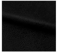 Chester Grained Faux Leather Fabric Fire Retardant Leatherette Upholstery Waterproof Heavy Duty Leathercloth Material (10 Metre Roll (1000cm x 140cm), Black)