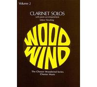 CHESTER MUSIC CLARINET SOLOS VOL.2 Classical sheets Clarinet