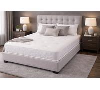 Chester & Oakley Chelsea Comfort Open Coil Mattress in White | Size: Super King Chester & Oakley White Super King