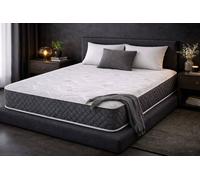 Chester & Oakley Classic Midnight Memory Foam Open Coil Mattress - 7 INCH in White | Size: Super King Chester & Oakley White Super King