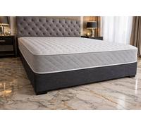 Chester & Oakley Supportive Memory Foam Open Coil Mattress - 10 INCH in White | Size: Small Double Chester & Oakley White Small Double