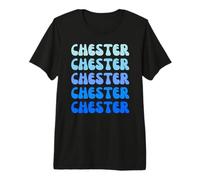Chester Retro Name Stack Design Premium T-Shirt