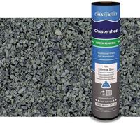Chesterfelt Shed Roofing Felt Green Mineral Standard Grade 10M Roll Durable Weatherproof Roof Covering