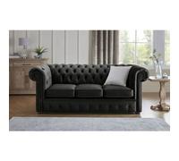 Chesterfield 3 Seater Fabric Malta Cosmic 06 Sofa