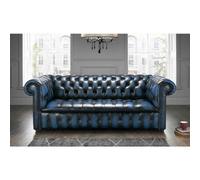 Chesterfield Classic Buttoned Seat Settee